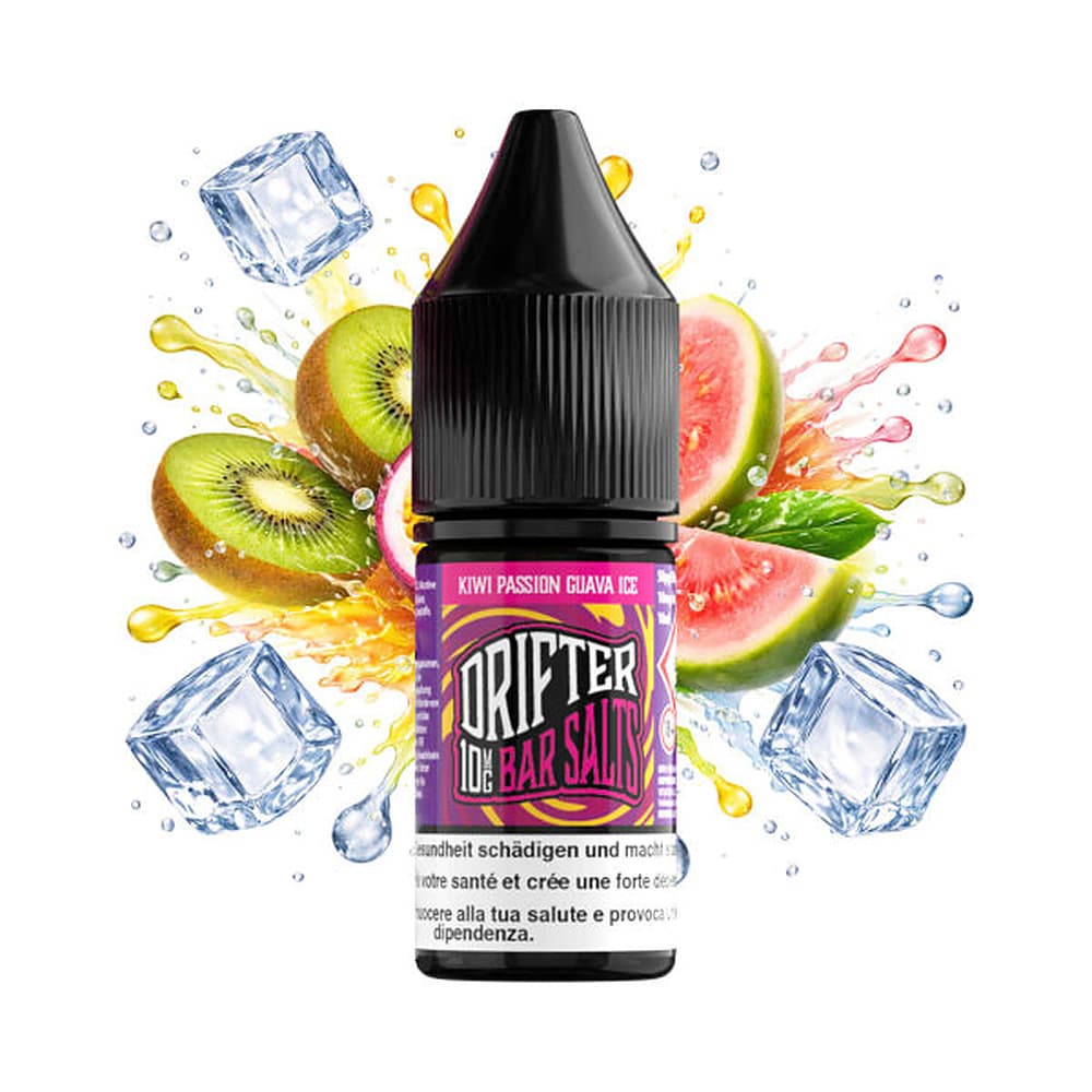Liquid 20mg 10ml Kiwi Passion Guava Ice