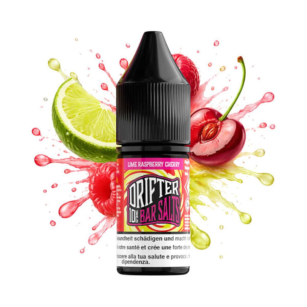 Liquid 20mg 10ml Lime Raspberry Cherry