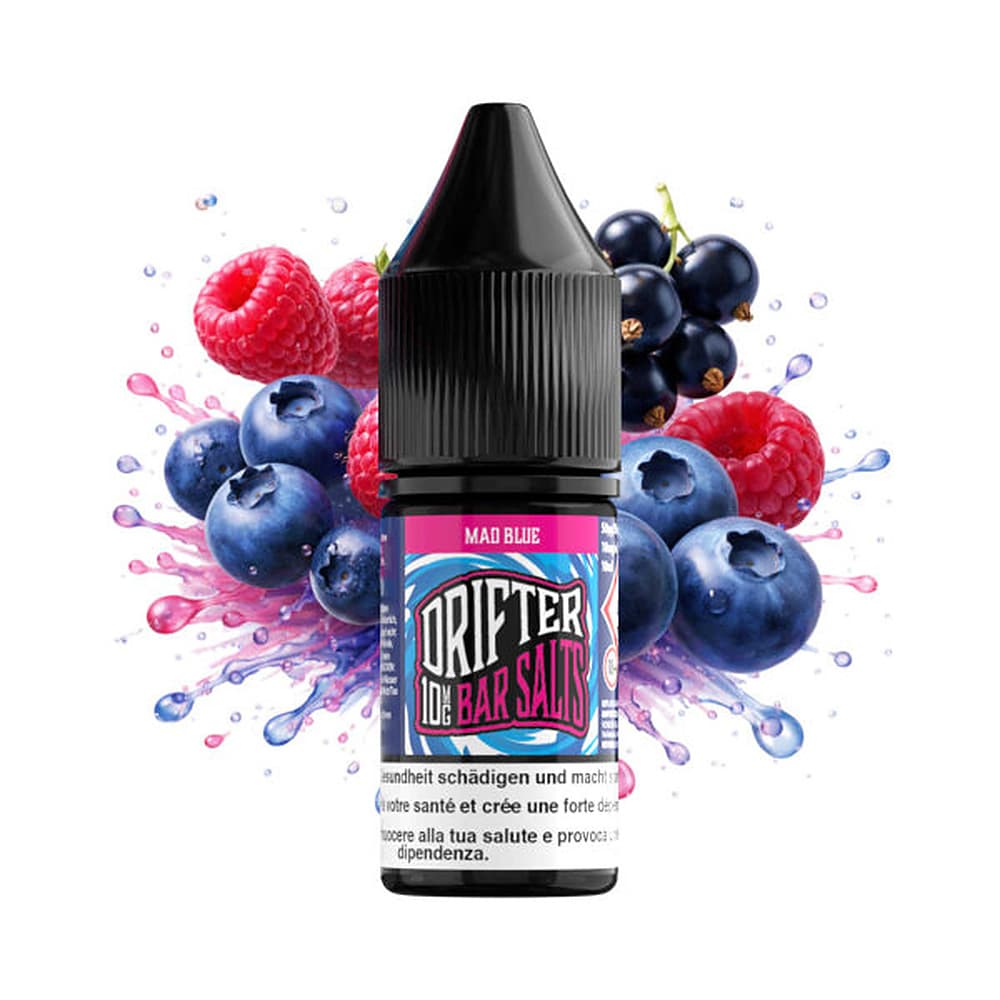 Liquid 20mg 10ml Mad Blue