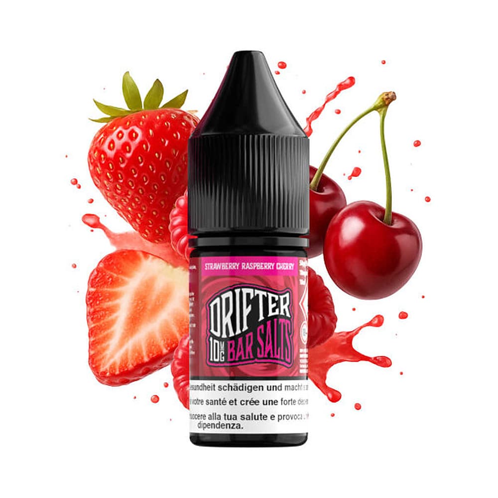 Liquid 20mg 10ml Strawberry Raspberry Cherry