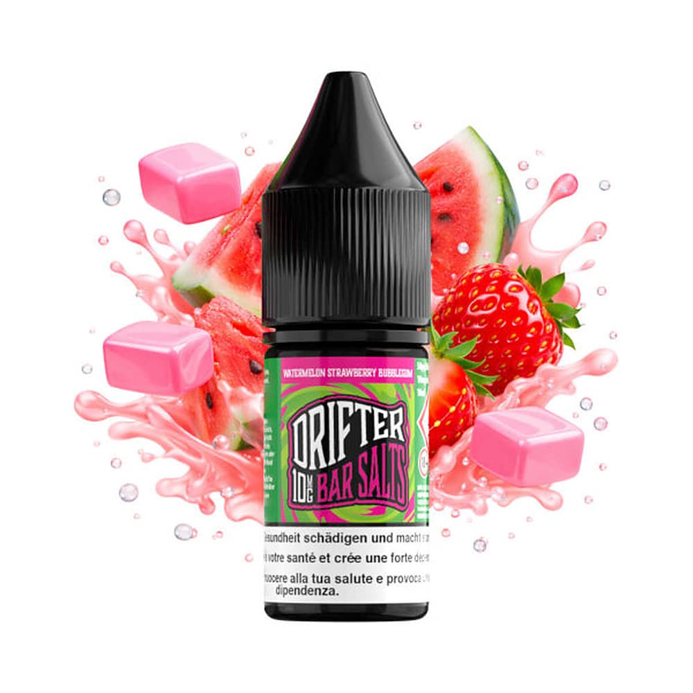 Liquid 20mg 10ml Watermelon Strawberry Bubblegum