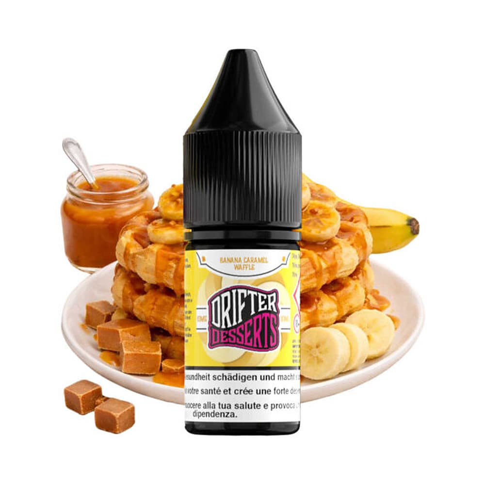 Liquid 20mg 10ml Banana Caramel Waffle