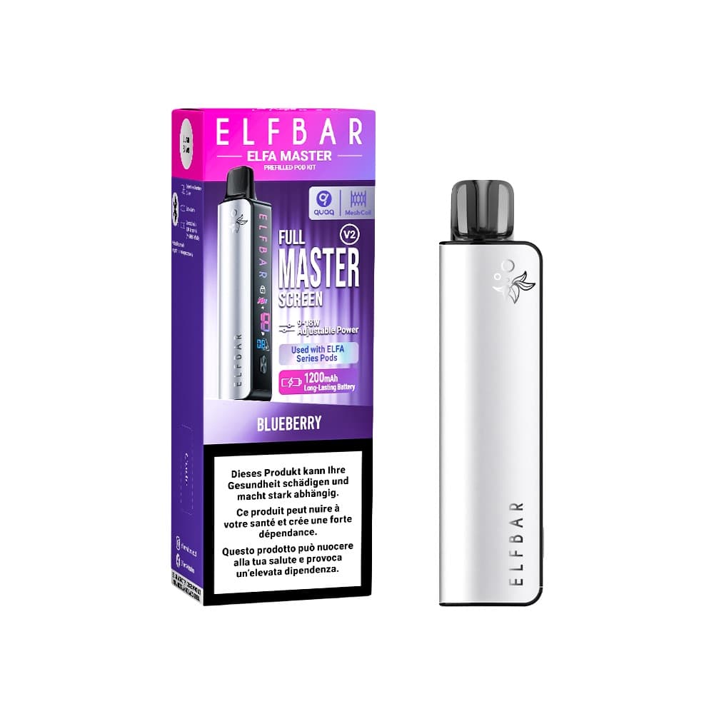 Elfa Master V2 Kit Silver Blueberry