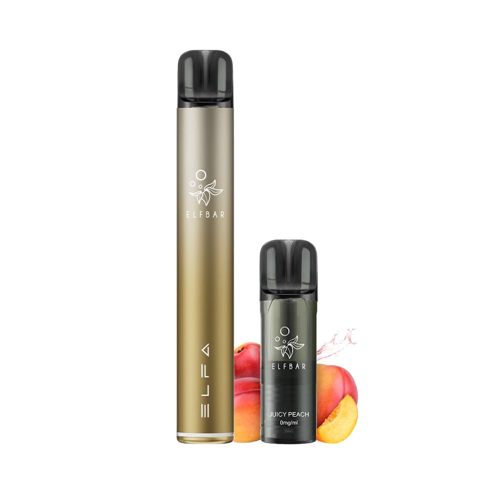 Elfa Pro Kit 2ml (0mg) Dark Gold & Peach Ice