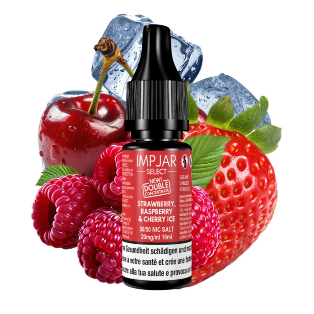 10 ml Strawberry Raspberry Cherry Ice