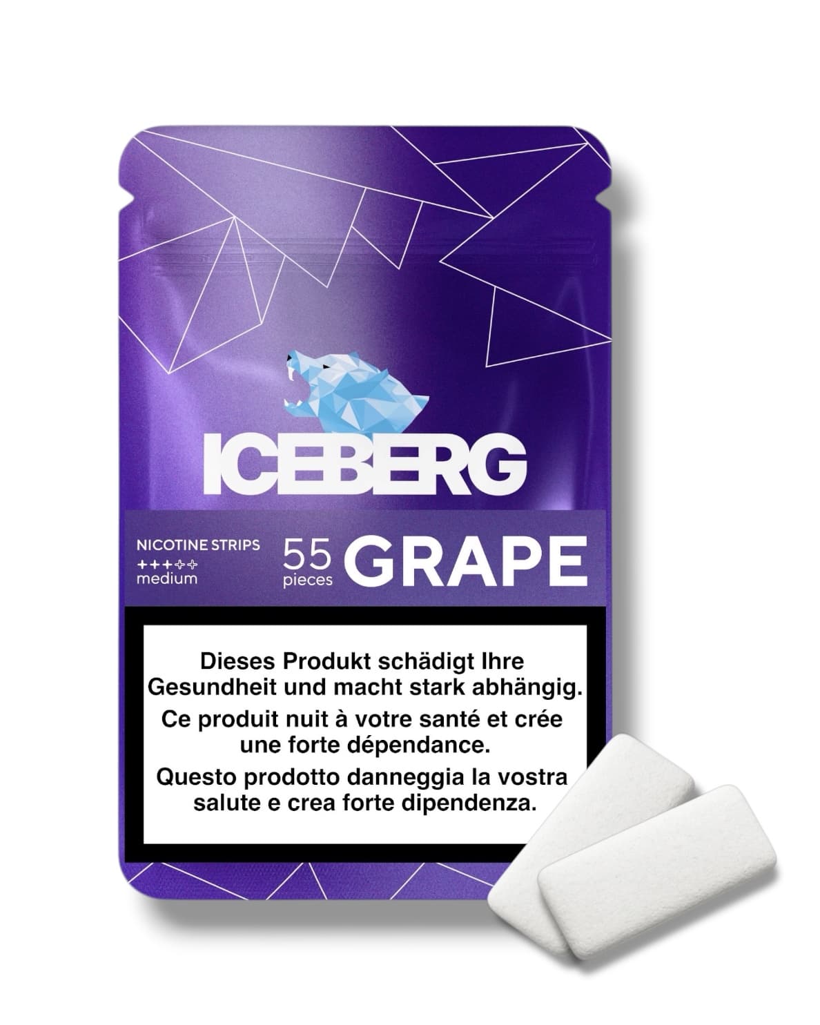 Grape Nicotine Strips