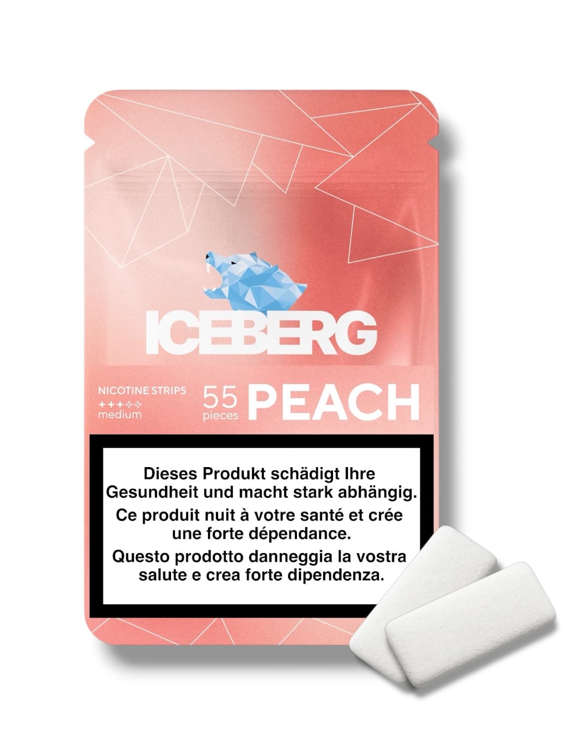 Peach Nicotine Strips