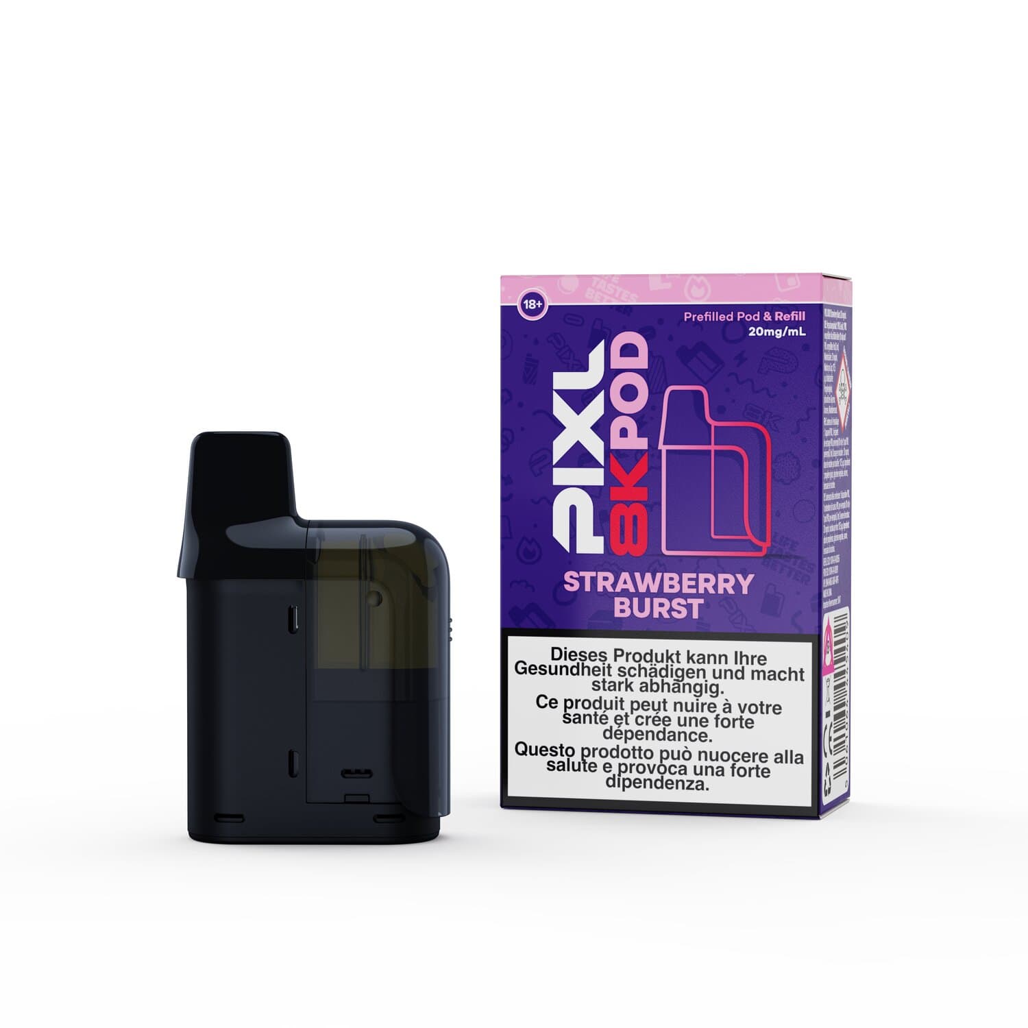 8000 Pod Strawberry Burst