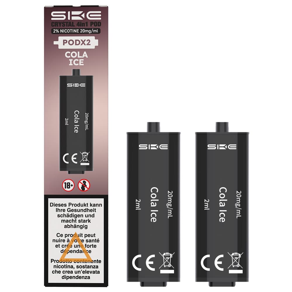 4 in 1 2x2ml Pods (20mg) Cola Ice
