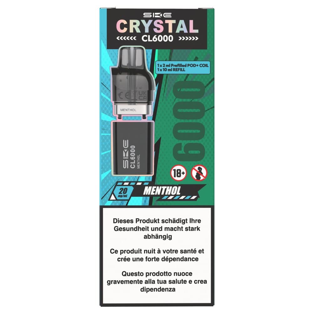 CL6000 Pod Menthol