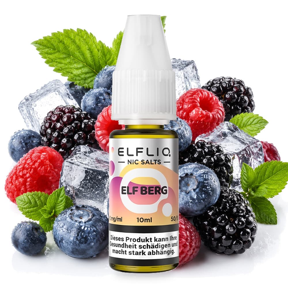 ELFBAR Elfliq (20mg) - ELF BERG E-Liquid – PouchVape.ch