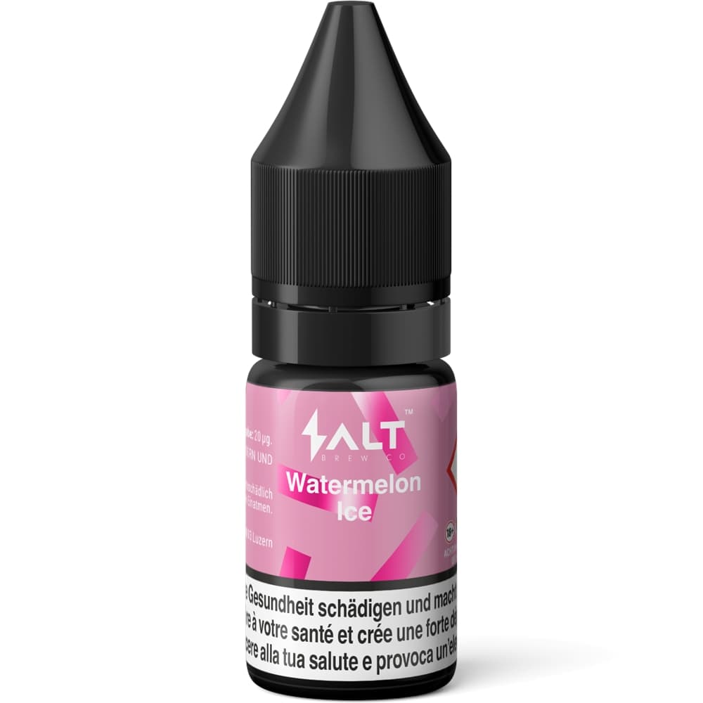 Salt Brew Liquid 20mg 10ml - Watermelon Ice E-Liquid – PouchVape.ch