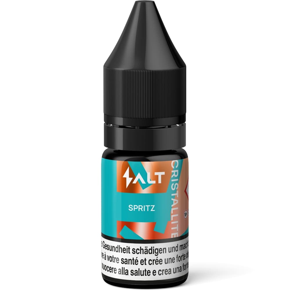 Salt Cristallite Liquid 20mg 10ml - Spritz E-Liquid – PouchVape.ch