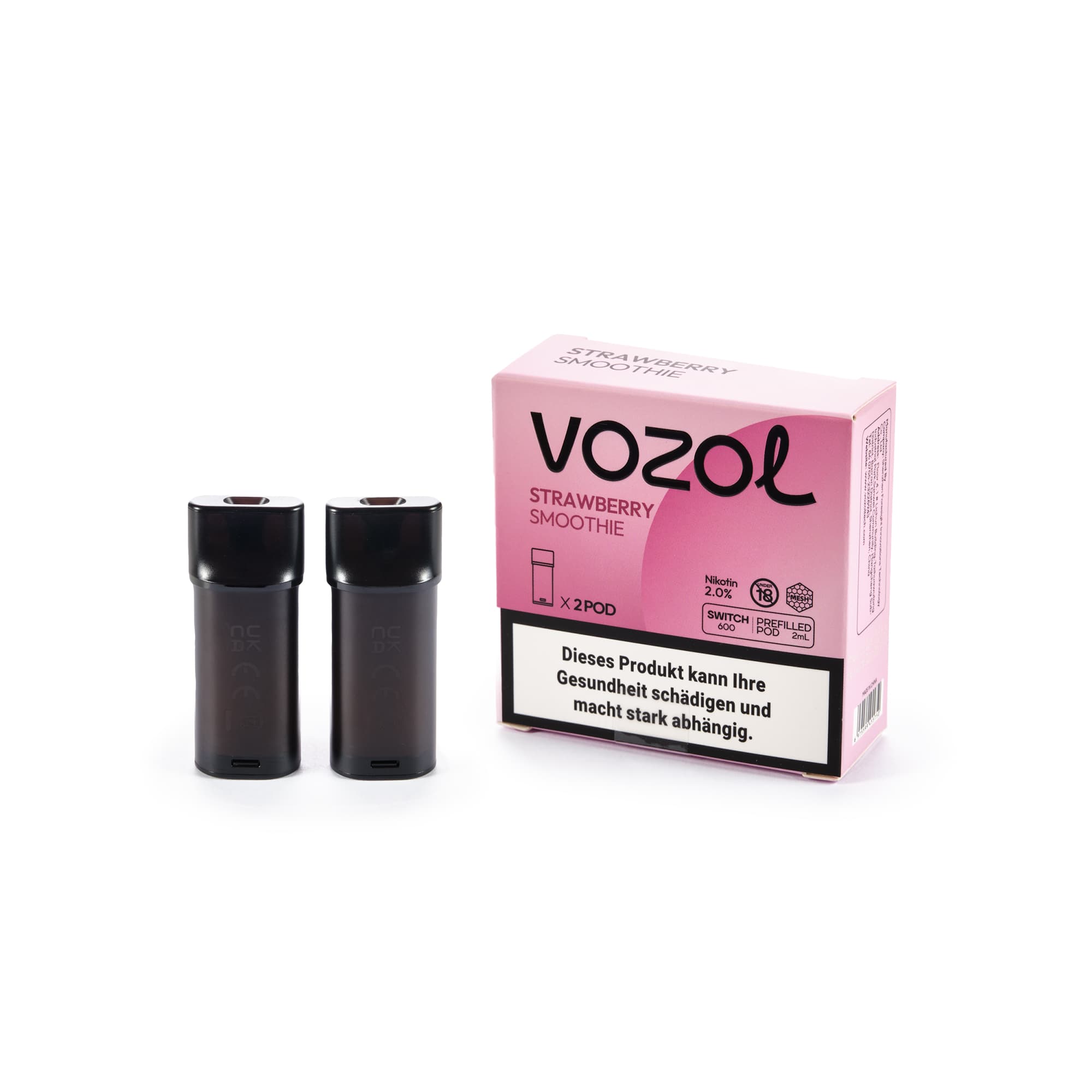Switch 600 Pod 2 x Strawberry Smoothie