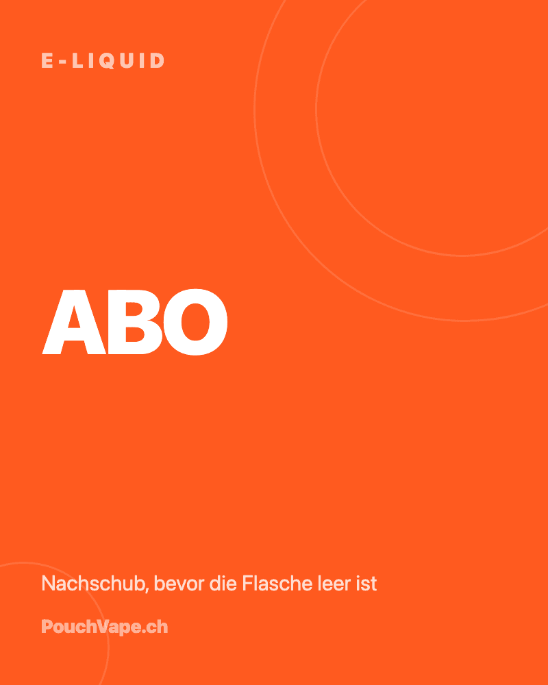 PouchVape Liquidabo E-Liquid – PouchVape.ch