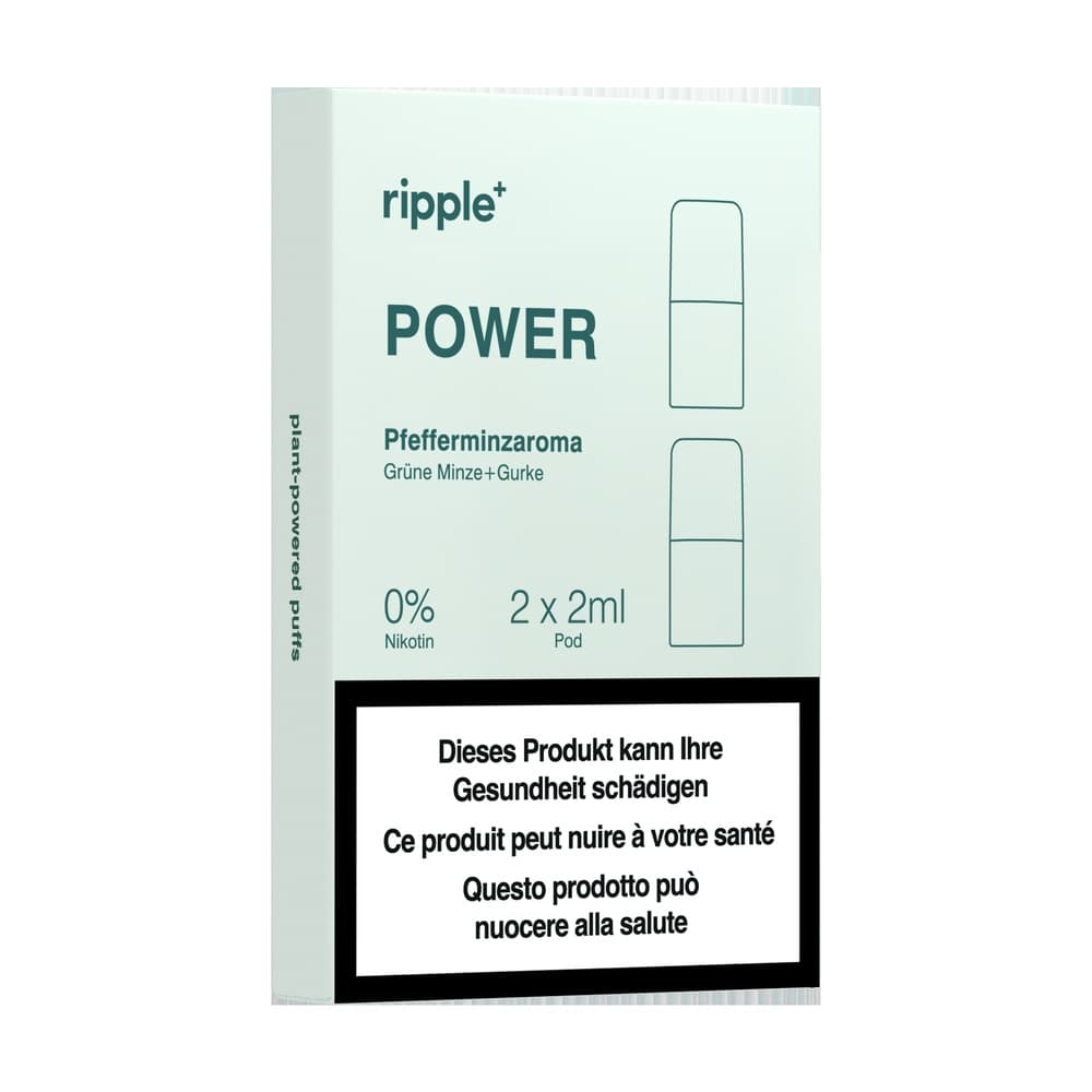 2 x 2ml POWER Pod Peppermint aroma + spearmint and cucumber
