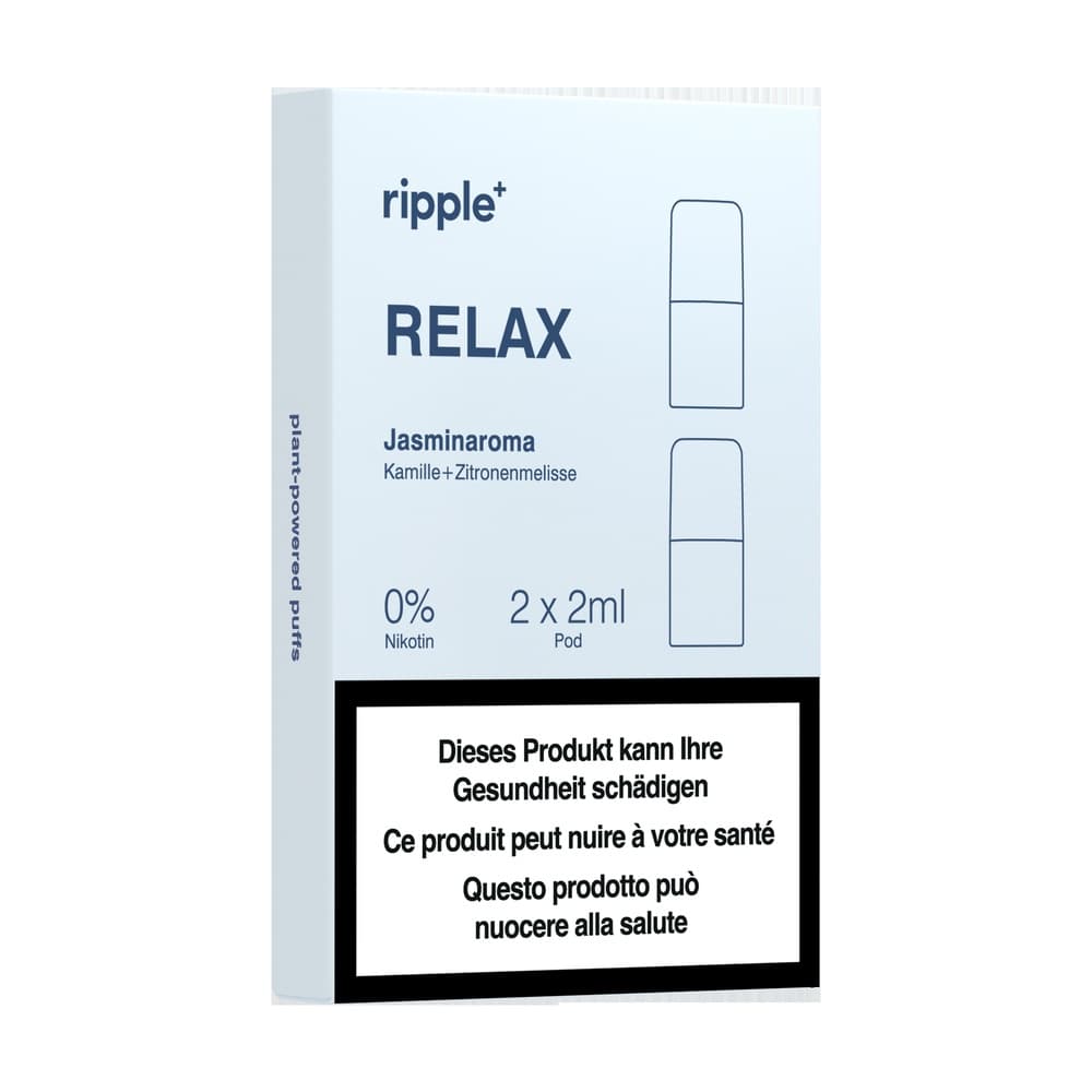 2 x 2ml RELAX Pod Jasmine aroma + chamomile and lemon balm