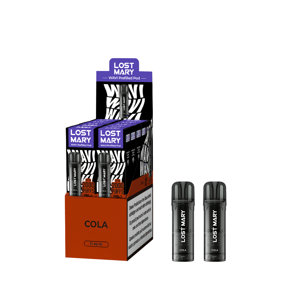 LOST MARY WAVI Pod 2 x 2ml Pods (20mg) - Cola Podsystem – PouchVape.ch