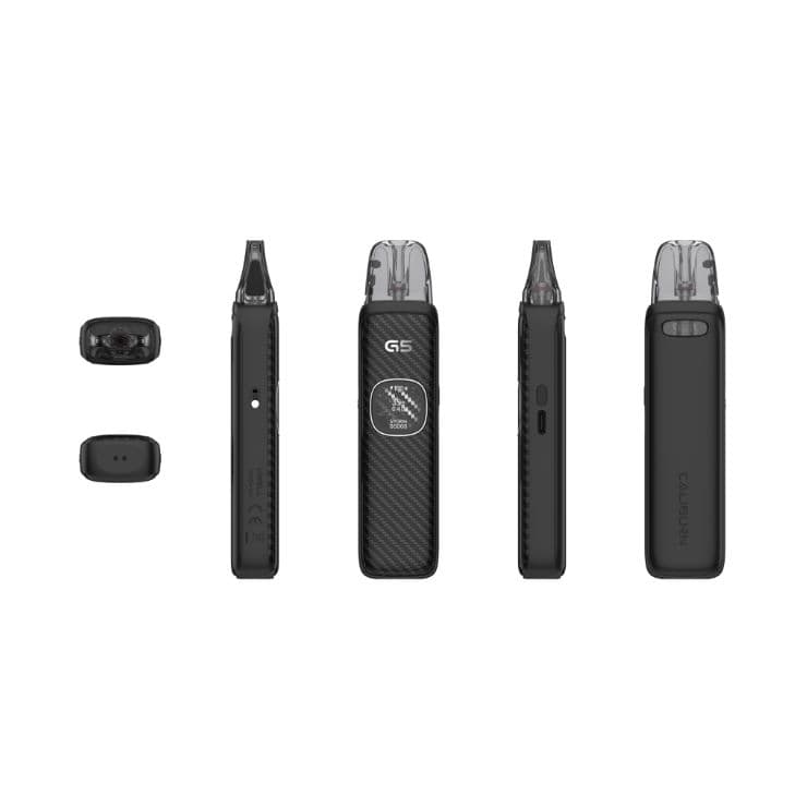 UWELL CALIBURN G5 Kit - Black Carbon Podsystem – PouchVape.ch